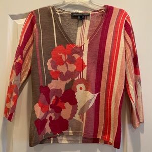 French Connection 3/4 sleeve sweater